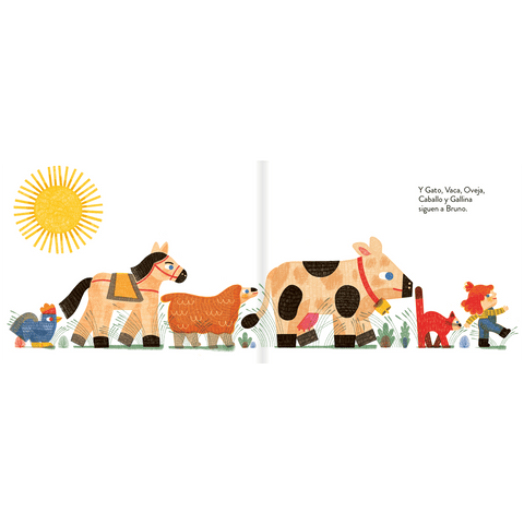 Bruno habla con los animales